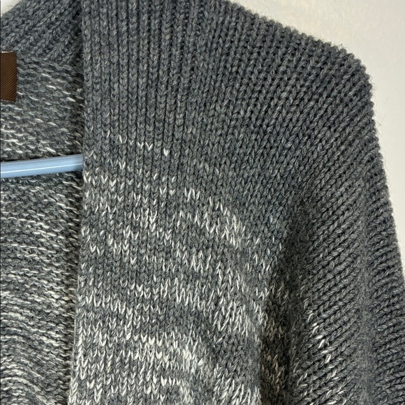 Kerisma Charcoal to Cream Gradient Cardigan Wool Blend - Picture 3 of 9